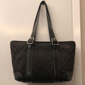 Authentic Coach Hamilton Signature Tote